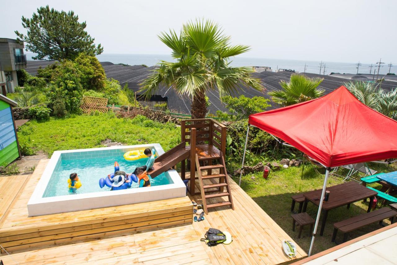 Jeju Sunflower Pension Σεογκουίπο Εξωτερικό φωτογραφία